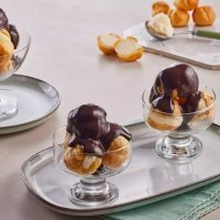 Bitter Çikolatalı Profiterol