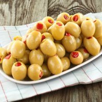 Yeşil Biberli Zeytin