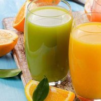 Taze Sıkılmış Organik Meyve Suyu